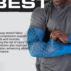 Mangas de Brazo Deportivas de Alta Calidad con Diseño Moderno, Transpirables y Ligeras, Mangas de Protección de Nuevo Estilo, Servicios OEM - Product Image 4