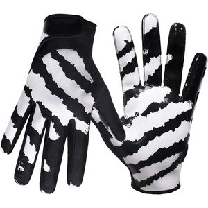 Gants de récepteur de football américain de style moderne de haute qualité poignées de main Logo personnalisé imprimé léger respirant meilleur vente en gros - Product Image 1