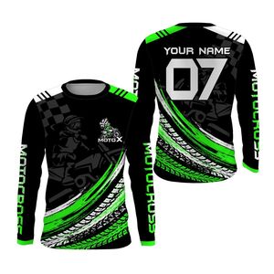 Camiseta de Motocross de Primera Calidad, Diseño de Logotipo Personalizado, Ropa Deportiva, Camisetas de Carreras Personalizadas para Equipos, Ropa de Automovilismo - Product Image 3