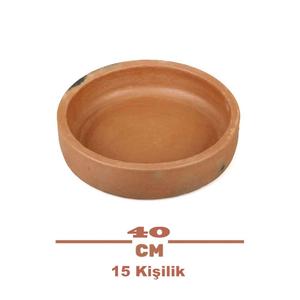 Casseruola fatta a mano in terracotta per 15 persone di grandi dimensioni - Product Image 4
