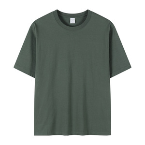 Venta al por mayor de manga corta en blanco peso pesado diseño de gran tamaño camiseta 3D serigrafía de marca personalizada 100% algodón camiseta para hombres - Product Image 6