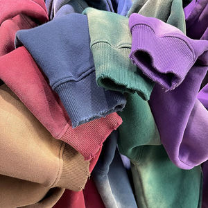 Sweat à capuche personnalisé 100% coton à l'acide série High Street lavage ancien sweat à capuche surdimensionné lavé à la pierre sweat à capuche Vintage - Product Image 5