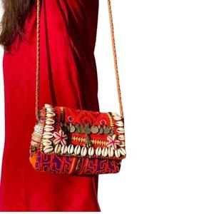 Luxury <b>Vintage</b> Embroidery Ladies Banjara <b>Bag</b> Single Bohemian <b>Clutch</b> for Shopping Evening Ladies Shoulder <b>Bags</b> Wholesale - Product Image 1