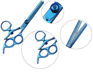 Ciseaux de coiffure professionnels en gros, lame tranchante en acier inoxydable, ciseaux de coupe de cheveux pour barbier, plastique - Product Image 5