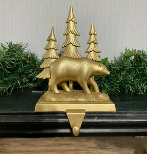 Meilleur design Décoration de Noël Porte-bas en métal fini or moderne pour les vacances et les festivals à bas prix - Product Image 1