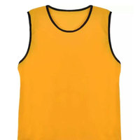 Chalecos Reversibles Personalizados con Logotipo para Jóvenes, 100% Poliéster, Cuello en V, para Entrenamiento de Baloncesto/Fútbol, Nombre Personalizado