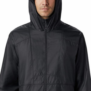 Chaqueta Cortavientos Deportiva con Capucha Personalizada OEM, Chaqueta de Invierno para Correr, de Nailon, Impermeable, Ligera, Transpirable para Hombre, Estilo Urbano - Product Image 5