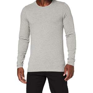 Chemises de golf personnalisées pour hommes 100% coton avec logo brodé, manches longues, décontractées, écologiques et à séchage rapide - Product Image 3