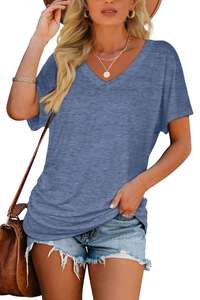 Camiseta de mujer con logotipo personalizado Fabricante Último diseño Camiseta de mujer 100% algodón Color sólido Camiseta de mujer hecha en Pakistán - Product Image 5