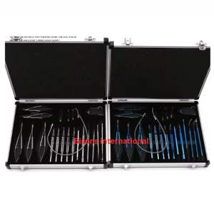 BISONS - Juego de 21 Instrumentos Quirúrgicos Oftálmicos para Cataratas, Instrumentos de Microcirugía Ocular de Acero Inoxidable de Alta Calidad - Product Image 2