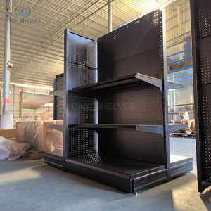 <strong>Metal</strong> <strong>Pegboard</strong> Shelves Gandola Shelves Supermarkets End Cap Display Shelves - Product Image 6