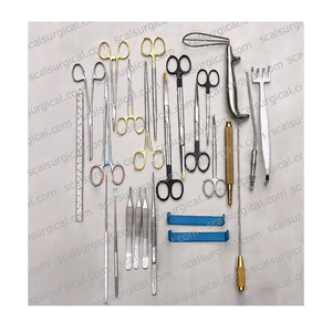 Gunter 53-Piece Set of Manual Nasal Surgery Instruments Stainless Steel and Plastic Forceps Safety Standard Compliant - Product Image 5