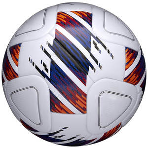 Suministro directo de fabricantes personalizados Balones de fútbol de rayas blancas Balones de fútbol personalizados - Product Image 5
