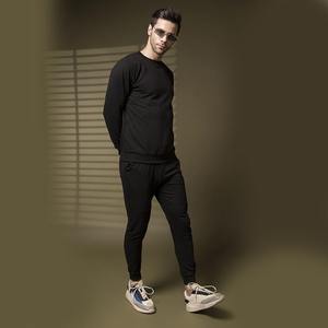 Ventes chaudes Arrivée 2024 Ensemble de survêtement d'hiver pour homme de haute qualité, couleur et taille personnalisées, sweat-shirt à col rond, pantalon, survêtement - Product Image 4