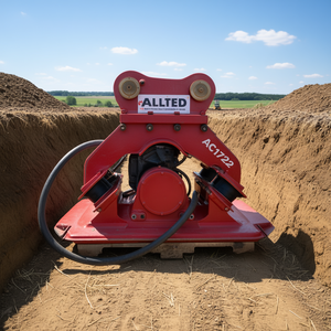 Nouvelle plaque compacteuse pour excavatrice Allied AC1725 pour le compactage du sol en tranchées et la remblayage, performance moteur fiable, usage agricole - Product Image 2