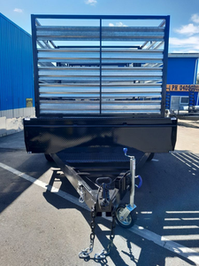 12 x 6 Box Cattle <b>Trailer</b> 3.5 Ton Heavy Duty Removable Crate Cattle, Sheep, Pig Transport Semi <b>Trailer</b> Wholesale Factory Price - Product Image 2