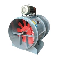 VENTILATEUR AXIAL DE HAUTE QUALITÉ CONNECTÉ PAR TUBE POUR L'ÉLIMINATION DE LA FUMÉE DES PARKINGS