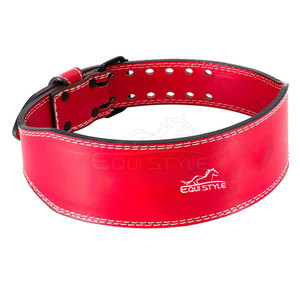 Cinturón de levantamiento de pesas de diseño personalizado ajustable, color rosa fuerte con logotipo blanco, cinturón de levantamiento de pesas protector para gimnasio y Fitness para adultos - Product Image 1