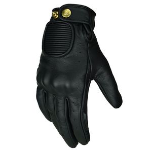 Gants de moto en cuir véritable de qualité supérieure unisexe à la mode - Product Image 5