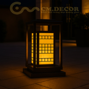 DNT.002.04 Lampe de jardin électrique LED Premium 30W, étanche IP65, en aluminium, pour aménagement paysager, AC 220V, source de lumière blanc chaud - Product Image 4