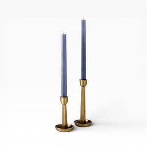 Juego de Tres Portavelas Modernos de Metal Dorado con Detalles de Bola para Eventos Elegantes y Decoración de Mesa - Product Image 5