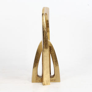 Escultura plateada de aluminio con forma antigua Escultura de aluminio de nuevo diseño para Decoración - Product Image 5