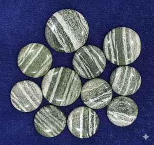 Opale suisse verte de qualité supérieure, cabochon, cristal naturel, bijoux en vrac, opale verte naturelle, pierres de paume, 20% de réduction et cadeau - Product Image 1