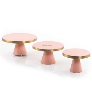 Round Shape White Finished Metal Dates Stand Arabic Look Ramadan Eid Decoration <b>Chocolate</b> Sweet and Dessert Stand - Product Image 6