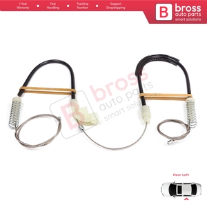 Kit de Reparación de Elevalunas Eléctrico Trasero Izquierdo BWR5328 para S40 V40 MK1 644 645 1995-2004 4/5 Puertas 30623452 - Product Image 3