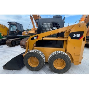 รถตักล้อยาง CAT 246D มือสอง ใช้งานได้เต็มประสิทธิภาพ สำหรับงานก่อสร้างและงานฟาร์ม - Product Image 1