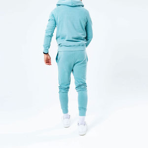 Conjunto Deportivo de Invierno 2026 para Hombre, Talla Grande, con Capucha, Lavado Ácido, Color Sólido, 100% Algodón, Ropa de Gimnasio y Fitness, Servicio OEM - Product Image 6