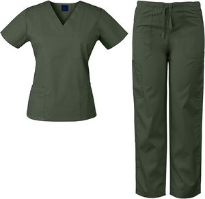 Blouses médicales confortables pour femmes, uniformes d'hôpital élégants, tissu de soie de silicium, Service OEM Offre Spéciale 2022 - Product Image 4