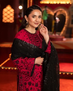 AJM Trade House 5580 Diseñador Étnico Paquistaní Mujeres Salwar Trajes Formal Seda Pesada Georgette para Fiestas - Product Image 6
