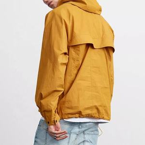 Sudadera con Capucha para Hombre, 100% Algodón, Personalizada, Amarilla, Cortavientos, con Media Cremallera, Tejido Soft Shell - Product Image 2