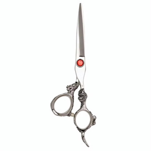 Vente en gros sur mesure Ensemble de ciseaux amincissants pour salons de coiffure et salons de coiffure Ciseaux à pointe pointue en acier inoxydable pour couper les cheveux - Product Image 4