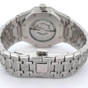 Montres-bracelets de luxe pour hommes, tendance, avec diamants en moissanite, à vendre auprès d'un fournisseur indien de premier plan - Product Image 2