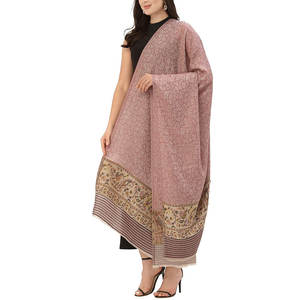 Chal de cachemir personalizado para mujer, chal cálido de invierno, color sólido cepillado, venta al por mayor - Product Image 3