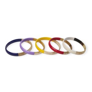 Offre Spéciale fait à la main brillant poli corne de buffle bracelets bracelets à la mode corne de vache bijoux pour anniversaire - Product Image 5