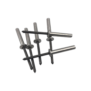 Rivets à tête plate en acier aluminium, rivets à tête plate à extrémité fermée - Product Image 1