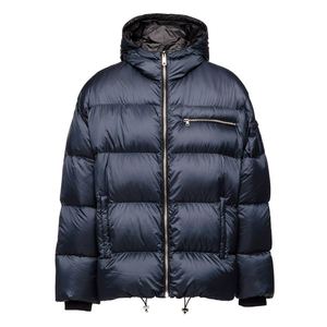 แจ็คเก็ตบอมเบอร์ผู้ชายแบบกำหนดเอง ผ้าแคนวาสหนา สไตล์ลำลอง สำหรับฤดูหนาว แบบพองตัว มีปกตั้ง โลโก้ด้านหน้า กันลม สำหรับกิจกรรมกลางแจ้ง ขายส่ง - Product Image 3