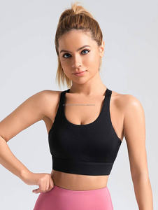 เสื้อชั้นในกีฬาโยคะแบบสายไขว้ ระบายอากาศได้ดี ซัพพอร์ตสูง สำหรับผู้หญิง ซับเหงื่อ แห้งเร็ว ยืดได้สี่ทิศทาง รุ่นพลัส - Product Image 2
