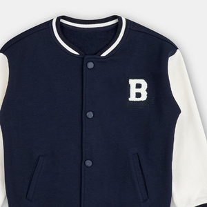 Últimas High Street Custom College Letterman Chaquetas de invierno Fabricante paquistaní al por mayor Stand Baseball Tela de trabajo con capucha - Product Image 3