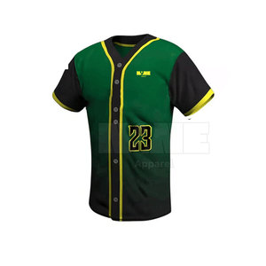 Nouvelle arrivée, uniforme de baseball léger, 100% polyester, personnalisable, haute qualité, respirant, grande taille, fabriqué au Pakistan, nouveau style - Product Image 3