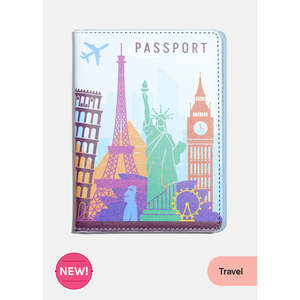 Étui de passeport en cuir véritable de style vintage officiel, porte-cartes de voyage mignon, RFID portable, élément de mode pour les voyages - Product Image 2