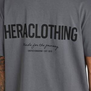 เสื้อยืดผ้าฝ้าย100% สำหรับผู้ชายสไตล์อนิเมะทรงโอเวอร์ไซส์ทรงแบนขนาดใหญ่ออกแบบได้ตามต้องการ - Product Image 5