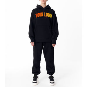 Ensemble de survêtement survêtements zippés femmes 2 pièces décontracté dames survêtements bas Jogging costumes/100% coton survêtement - Product Image 2