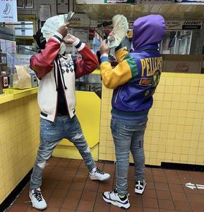 Chaqueta de bombardero personalizada para hombre con bordado de chenilla de alta calidad de béisbol Letterman Varsity diseño Varsity chaquetas - Product Image 5