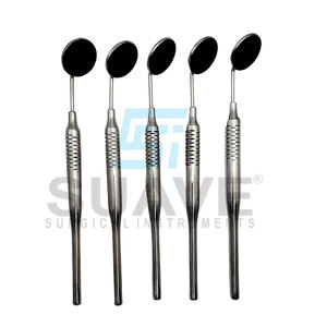 Instrumentos de mango de acero inoxidable, cuidado de los dientes bucales, herramienta de dentista de inspección amplificada de dientes por SUAVE SURGICAL INSTRUMENTS - Product Image 1