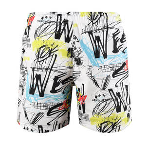 กางเกงขาสั้นออกกำลังกายสำหรับทุกเพศกางเกง100% ผ้าโพลีเอสเตอร์ระบายอากาศแห้งเร็วน้ำหนักเบาเอวยางยืดขนาดใหญ่พิเศษตามสั่ง - Product Image 5