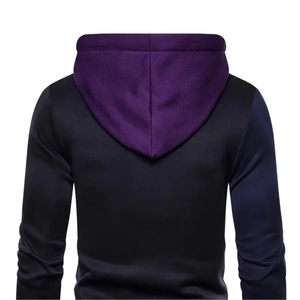 2023สเวตเชิ้ตมีฮู้ดแบบสวมหัวของผู้ชายปักโลโก้แบบกำหนดเองคอลเลกชันฤดูหนาวผลิตในปากีสถาน - Product Image 6